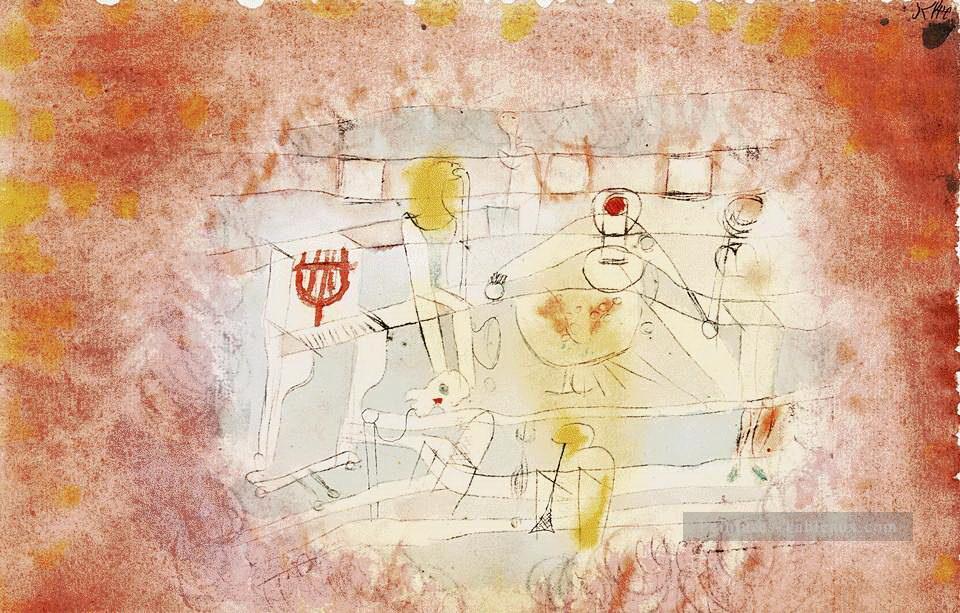 Bad band Paul Klee Peintures à l'huile